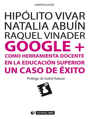 cover image of Google + como herramienta docente en la educación superior